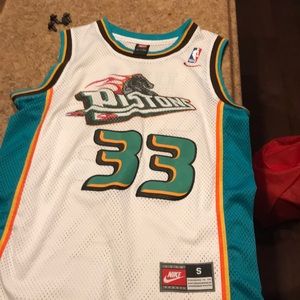 Grant Hill Detroit Pistons Home Jersey